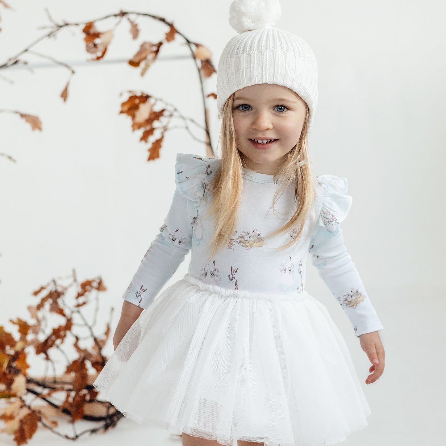 Swan Tutu Dress (long-sleeved)
