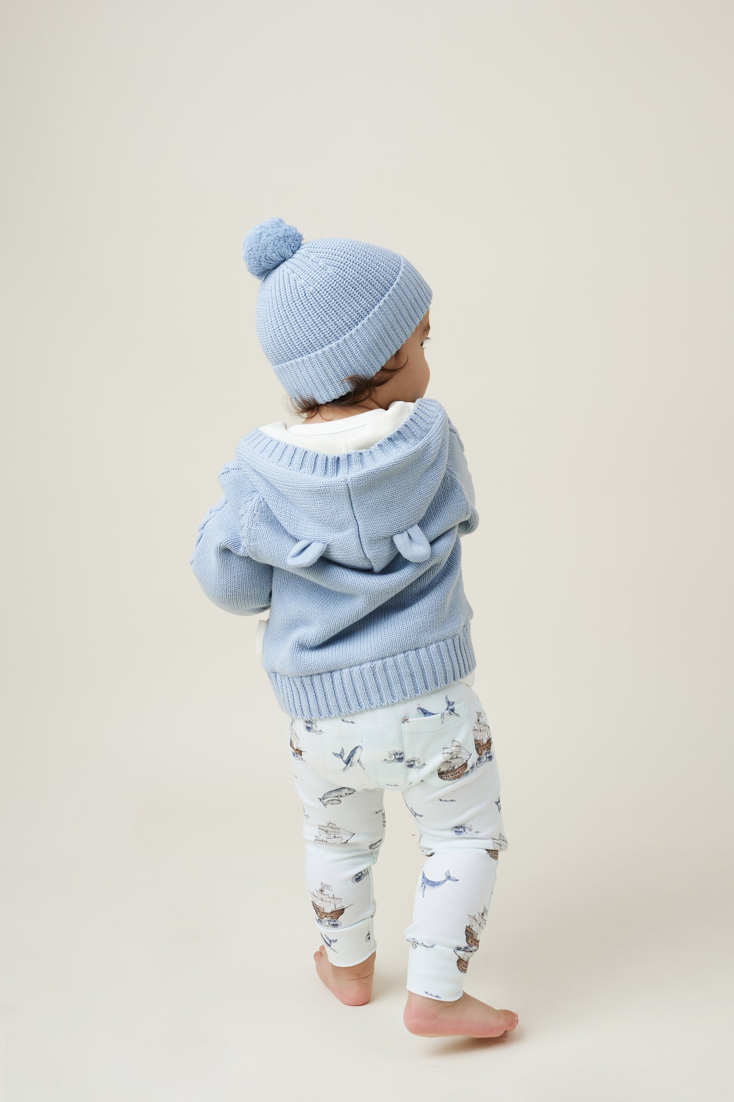Blue Dawn Whale Pants