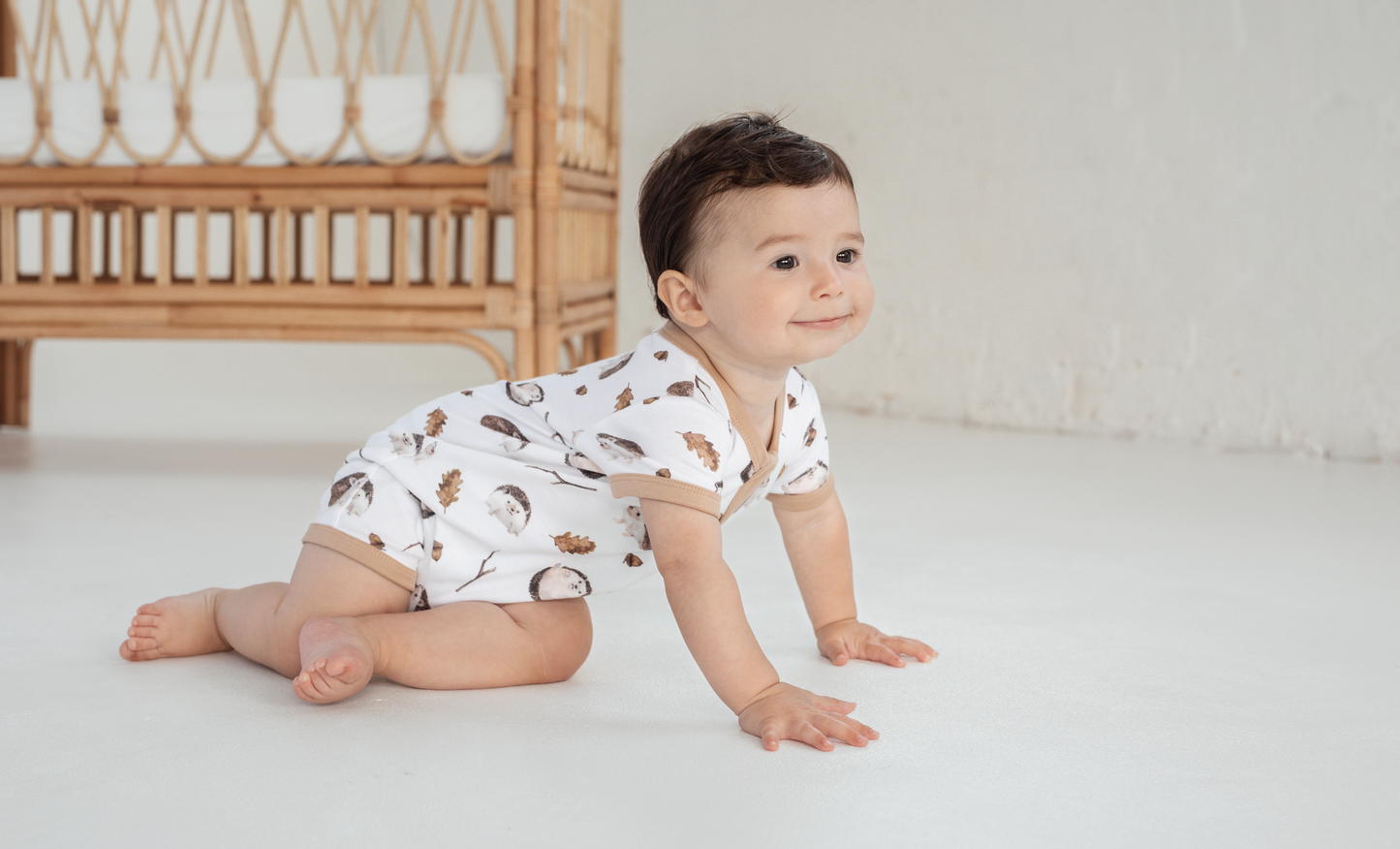 Hedgehog Zip Romper