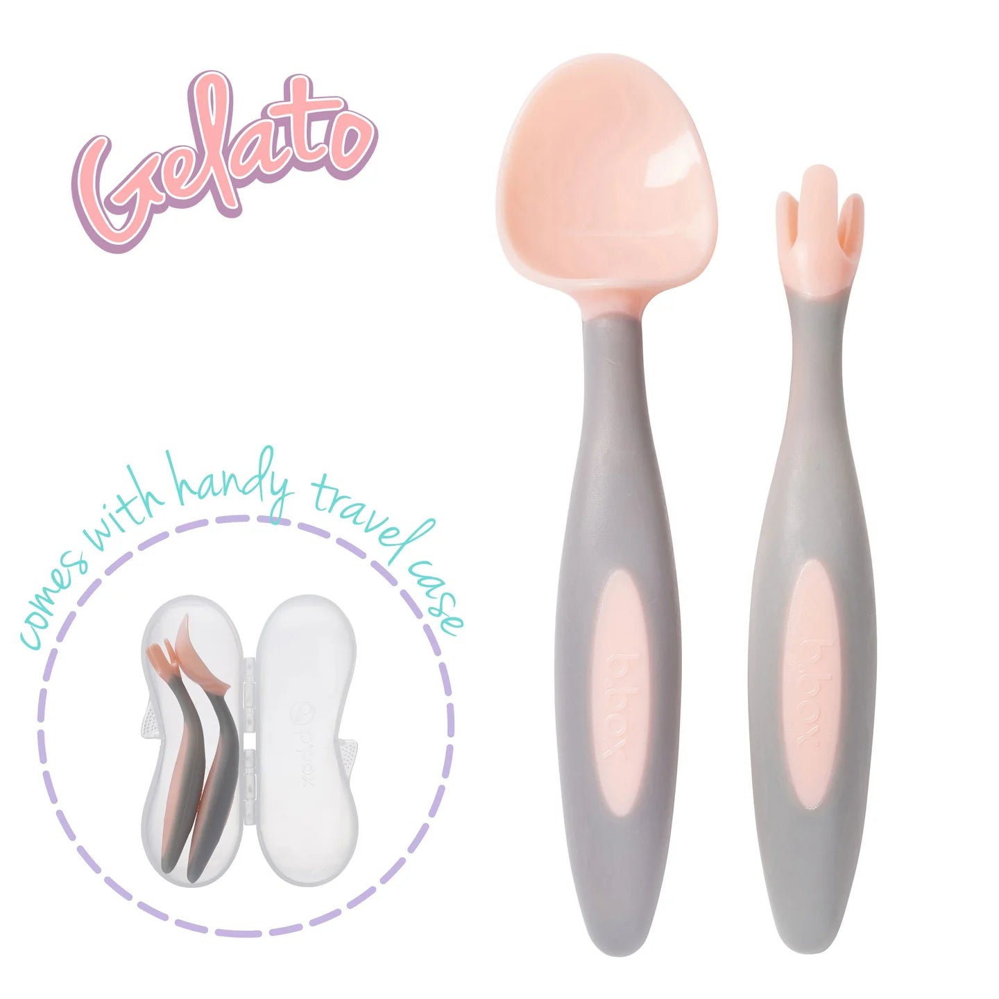 Gelato Toddler Cutlery - Tutti Frutti
