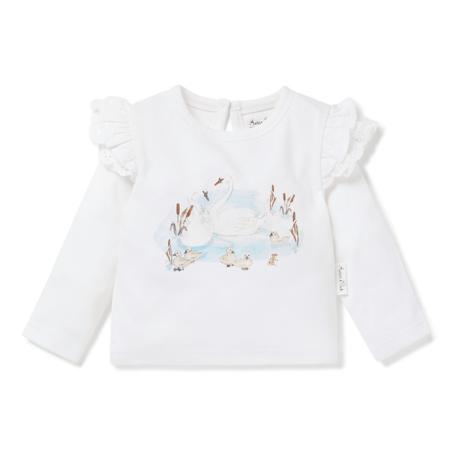 Swan Print Tee (long sleeved)