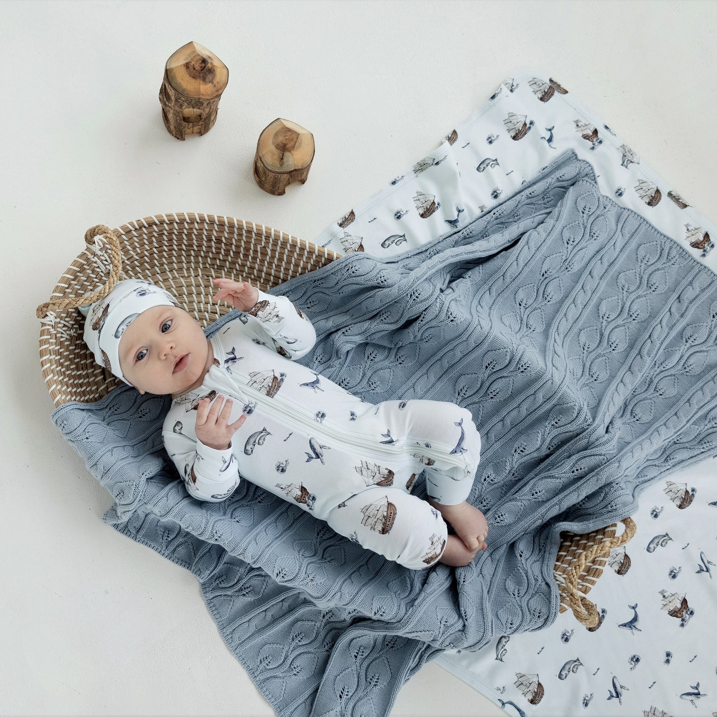 Whale Baby Wrap