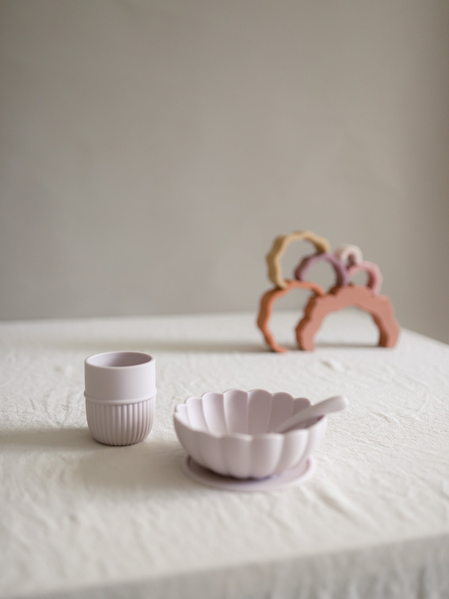 Kiku Silicone Dinnerware Set - Orchid Hush