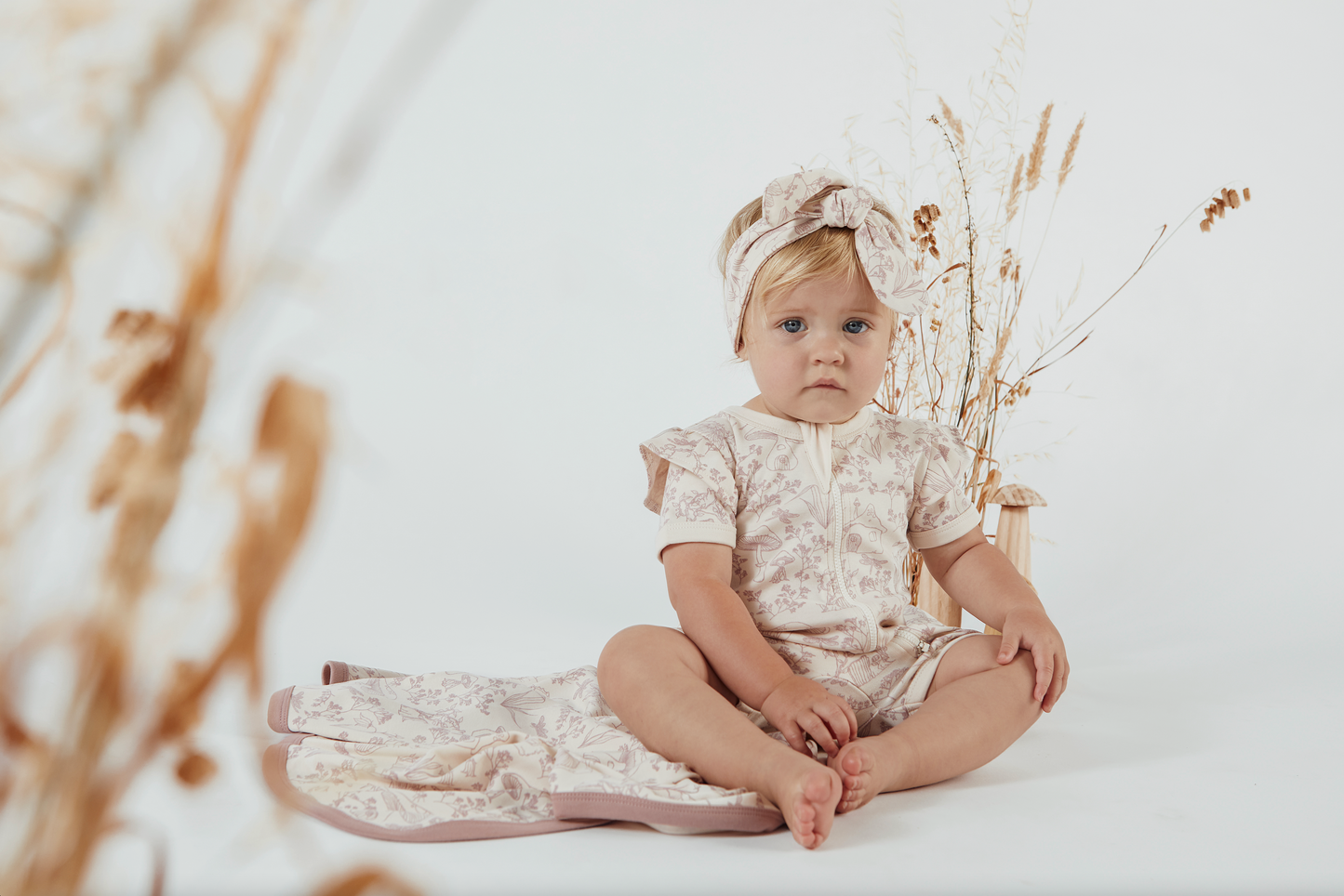Fairy Garden Zip Romper