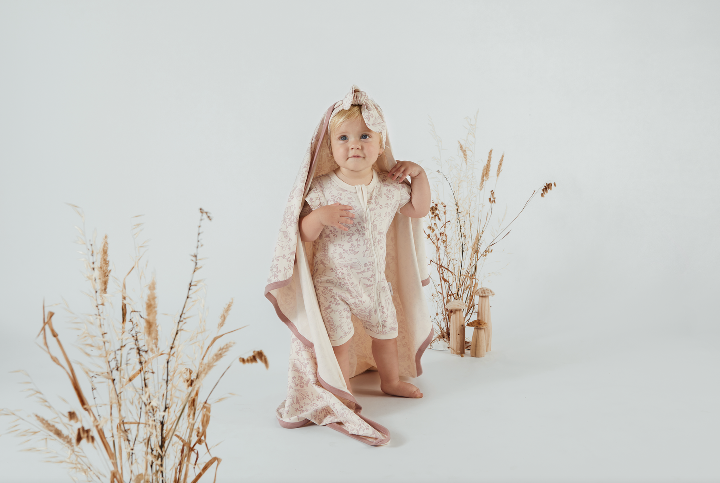 Fairy Garden Zip Romper