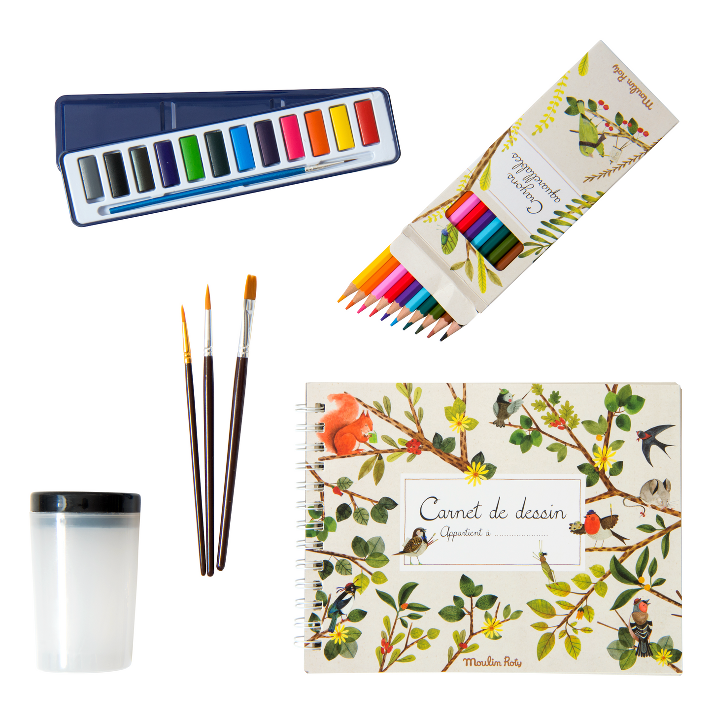 Le Botaniste Watercolour Artist Case