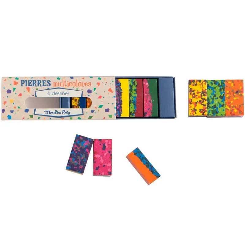 Les Petites Merveilles Multi-Coloured Wax Blocks